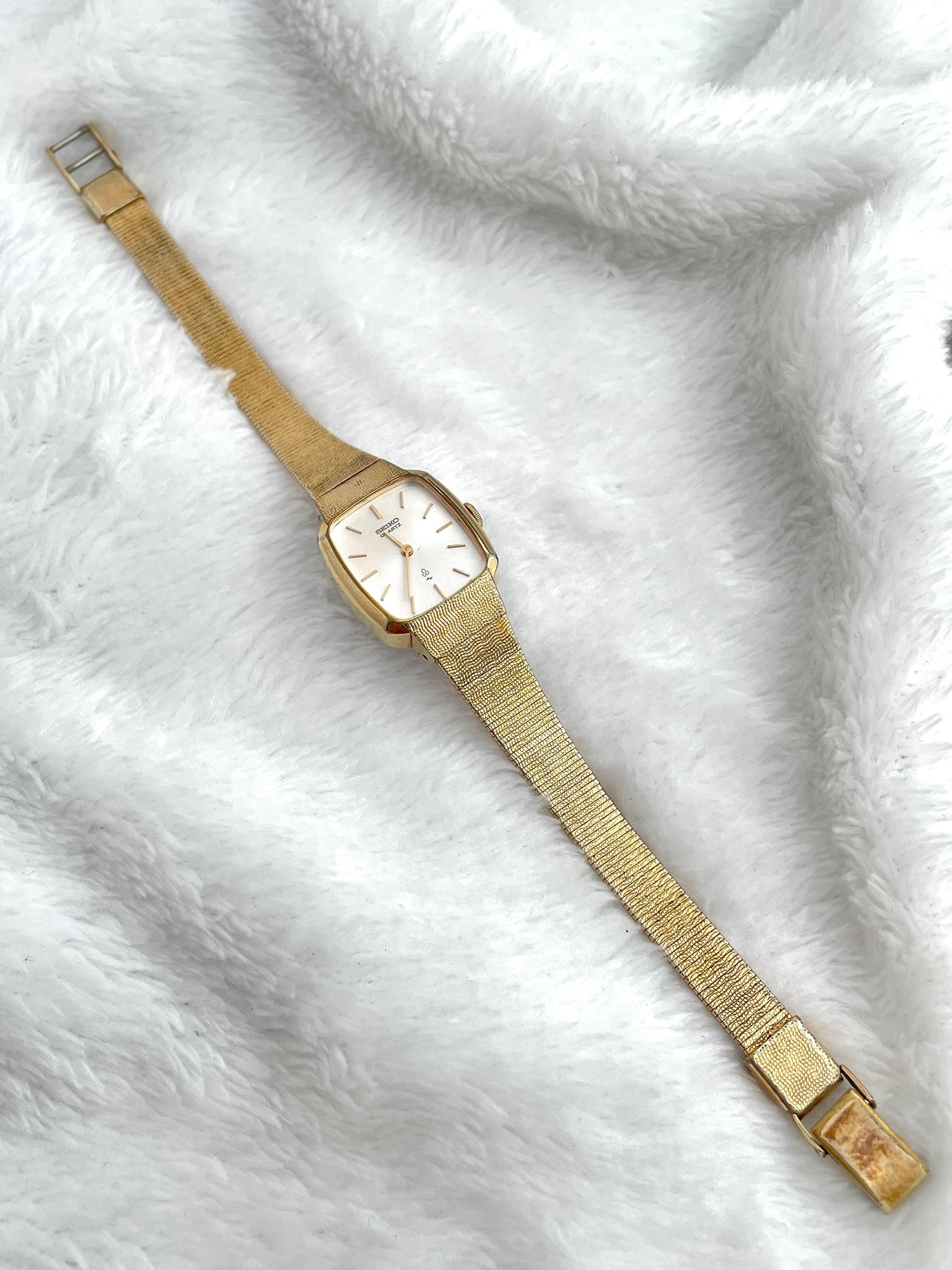 Seiko Gold Square