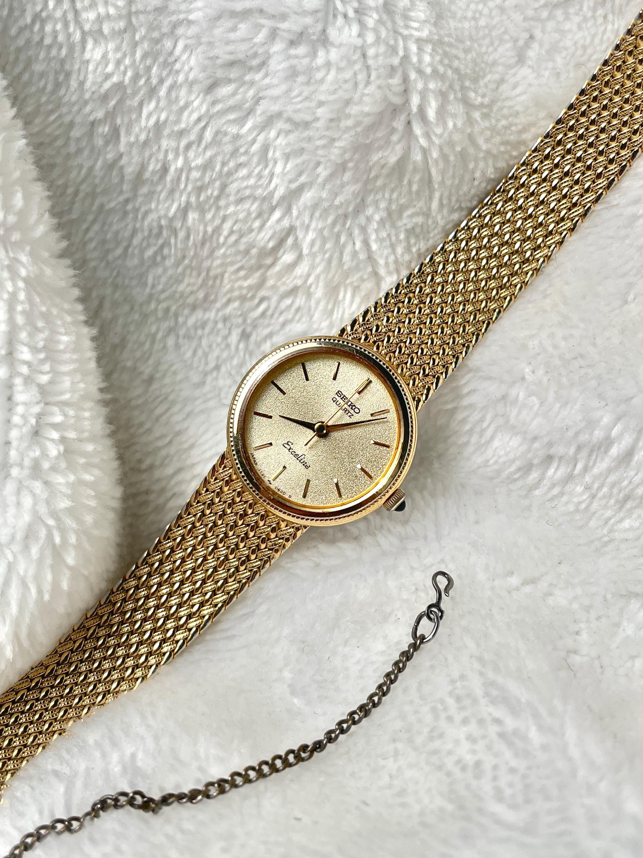 Seiko Exceline Gold Tone
